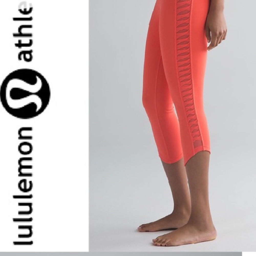Lululemon Sun shine salutation crop